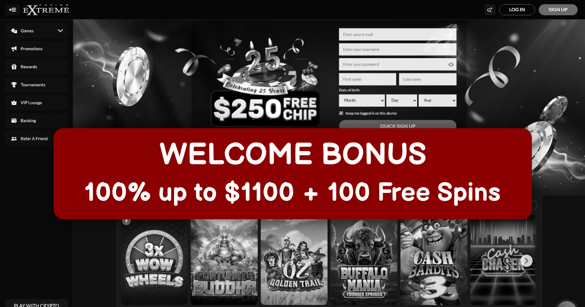 Extreme Casino - Top Mobile Casino Bonus USA