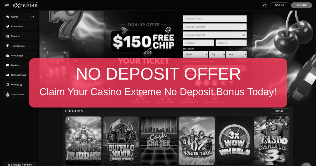 Extreme Casino Bonuses 2026 - Verified Offers in the US